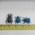 Real color plastic simulation of small insects, small beetles, gifts of small toys