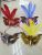 Female half face princess party feather children adult butterfly mask toy wholesale Masquerade ball luminous mask female half face princess party feather children adult butterfly mask toy wholesale