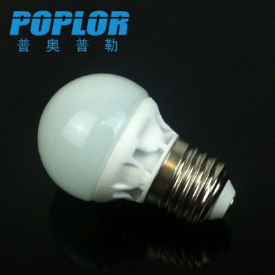 LED glass bulb /5W/ ceramic lamp /E27/ ceramics substrate /360 degree light/G45