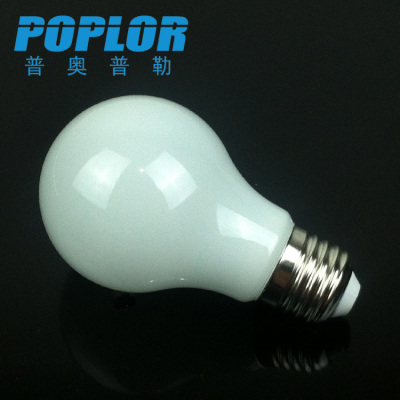 LED glass bulb lamp /6W/ energy saving lamp /E27/ ceramic substrate /360 degree /A60