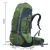 Outdoor backpack Camping Hiking bag waterproof nylon fabric tear spot