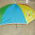 Cartoon Children's Umbrella Convenient and Practical Long Handle Umbrella Fresh Umbrella Red Yellow Blue and Green Watermelon Umbrella