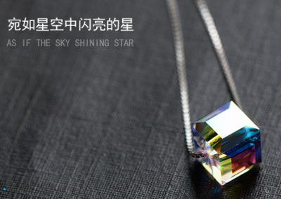 925 Silver Necklace accessories short Aurora sugar Ms. Xia clavicle chain