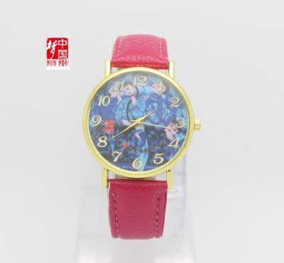 China dream of a good day series of Chinese style belt watch lovers watch lovers table