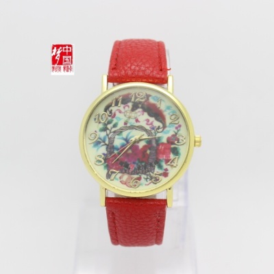 Chinese dream family happy series of Chinese style belt watch lovers watch lovers Watch