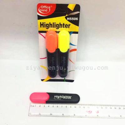 Fluorescent pen H5506 3 4 2 sticks
