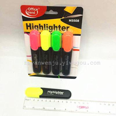 New fluorescent marker pen key pen