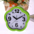 Square Apple Plum Blossom round Alarm Clock Cute Cartoon Creativity Alarm Clock Home Daily Necessities