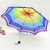 New Korean fashion3-folding  advertising  the Rainbow umbrella boutique Apollo promotions XC-809