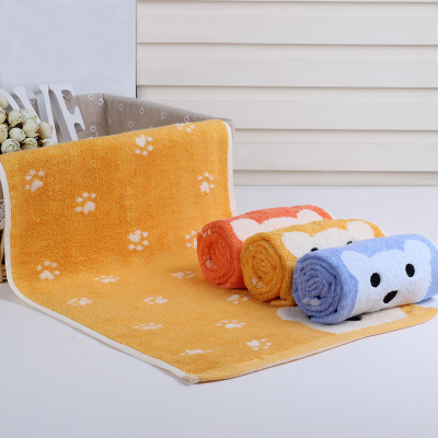 Bamboo fiber lovely towel children's holiday gift towel