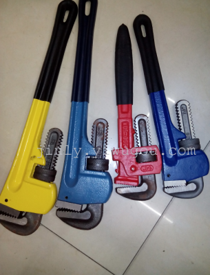 American Heavy-Duty Plastic Stillson Wrench Pipe Wrench Fast Water Pump Nipper for Pipe Plumbing Combination Pliers Bent Nose Plier Hardware Tools