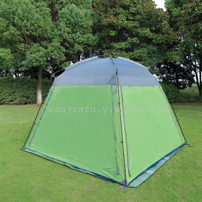 Factory direct Wanjiafu outdoor camping storm multifunctional double multi speed 5-8 tent