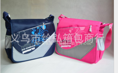 Factory production of various styles of children a single shoulder print advertising bag leisure shoulder shoulder bag