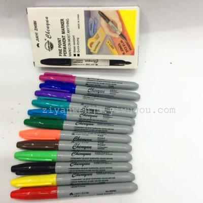 95000 mark pen, 12 color box oil mark pen