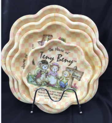 Pan mi-amine tableware imitation porcelain bowl fruit tray tray dish dish stock manufacturers direct sales