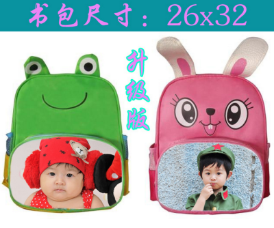 Cartoon kindergarten photo bag wholesale custom printing photo printing LOGO personalized customization