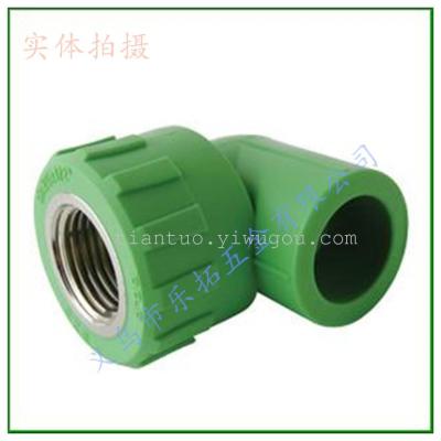 Factory direct PPR water pipe fittings PPR faucet elbow