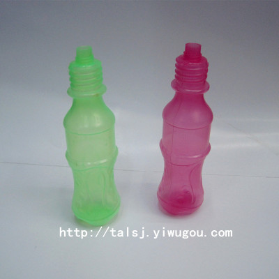 Toy cola bottle PVC plastic bottle of liquid plastic bottle of liquid bottle