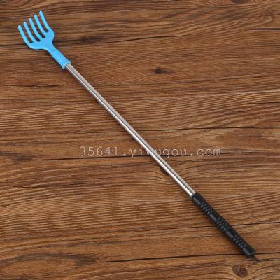The Health stainless steel plastic short telescopic color does not ask people to massage the scratcher