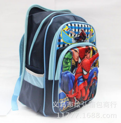 The new version of the Korean version of the 3D three-dimensional cartoon backpack backpack bag bag