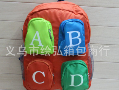 Korean new creative children's school bag bag bag backpack Backpack School Children