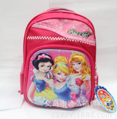 Factory Direct Sales 3D Cheap Children's Schoolbag Primary School Cartoon Schoolbag Backpack for Children Customized Wholesale
