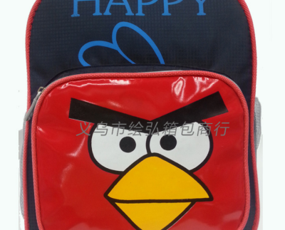 Factory direct selling children's Backpack NEW angry children cartoon bag children's Day gift wholesale