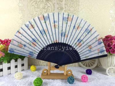 Sales ladies exquisite printing manufacturers selling bamboo fan