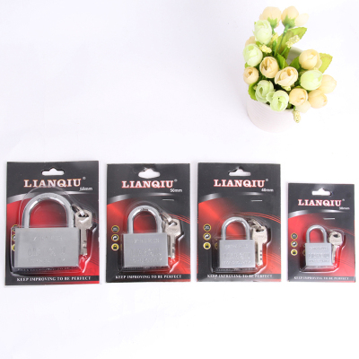 LIANQIU square lock 30mm-70mm short beam padlock