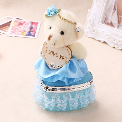 Bear Series Wedding Candies Box · Jewelry Box
