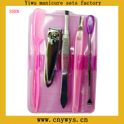 Cheap nail clippers set simple packaging beauty tools