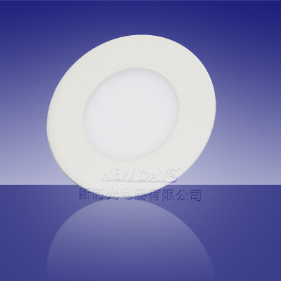 Zhongshan factory LED panel light circular dark installed panel light