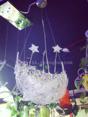 Factory direct star moon bird bird nest egg lamp LED lamp