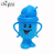 Smurfs cartoon baby cup with straw children cups CY-905-5