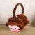 Cartoon plush earmuffs warm short plush ear cover