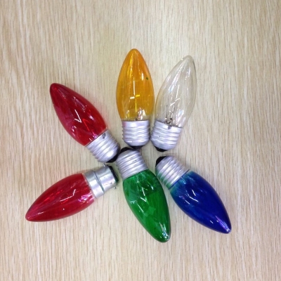 C35 color bulbs decorative lamp, lamp, crystal lamp, chandelier can be 2