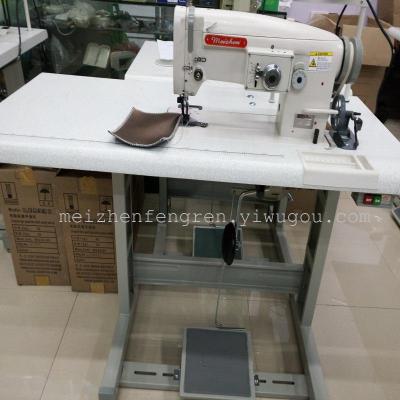 Synchronous feeding zigzag industrial sewing machine spindle