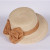 Autumn wave of Korean bow dome in summer baby Hat straw Beach sun visor Hat