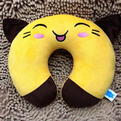 Special cartoon U pillow, high quality and low price cartoon neck pillow