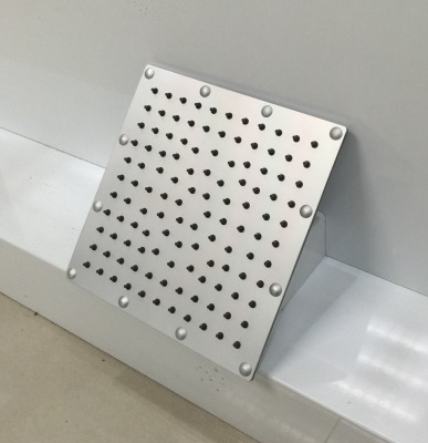 Space aluminum top spray, aluminum space shower, shower, shower square, 10 inch