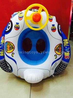 Children's inflatable toys, inflatable toys, inflatable car steering wheel, the steering wheel, the children's seat ring