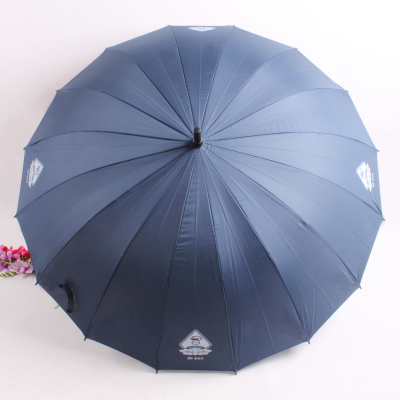 Boutique 16 pieces of super strong and durable increase straight umbrella quality advertising sunshine umbrella 