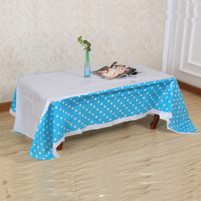 Birthday party  decorative dot pattern table cloth decorative supplies
