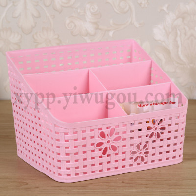 Desk cosmetic basket 5 cases storage box storage basket F6708