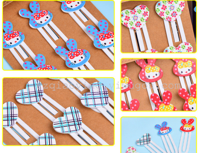 Wooden cartoon bookmarks creative gifts for children and children's children