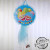 Love round Paper Birthday Party Layout Candy Color Balloon Pattern Color Paper Bag