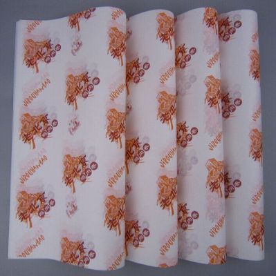Yellow paper manufacturers selling hamburger sandwich greaseproof paper and oil film paper