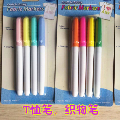 Fabric color pen pen pen T-shirt