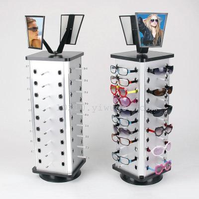 Hot plate rotating hole sun glasses display sunglasses glasses display storage rack