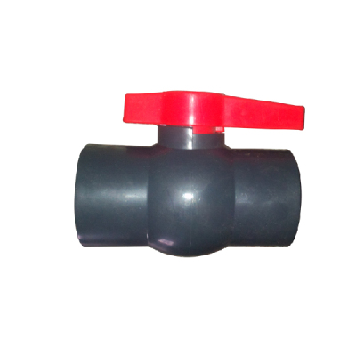 PVC long round handle ball valve